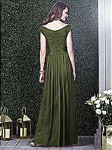 Rear View Thumbnail - Olive Green Dessy Collection Style 2919