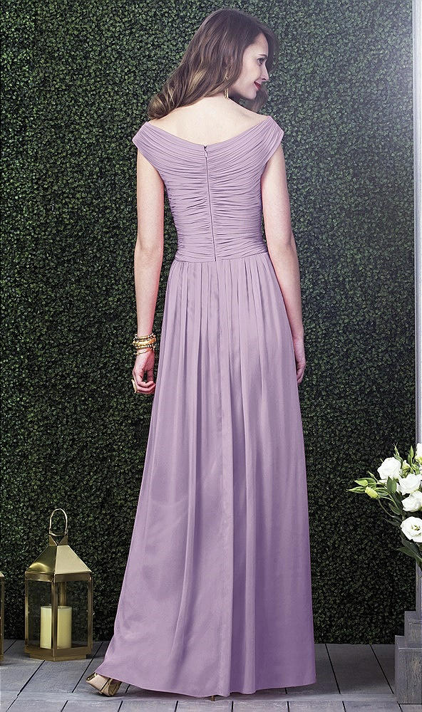 Back View - Pale Purple Dessy Collection Style 2919
