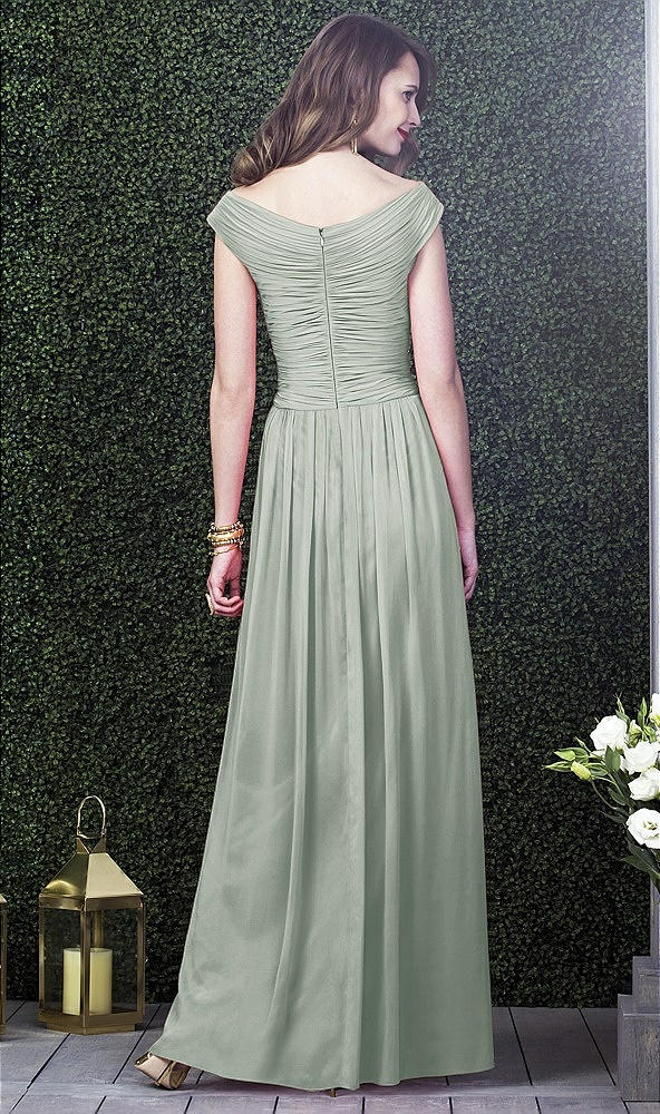 Back View - Willow Green Dessy Collection Style 2919