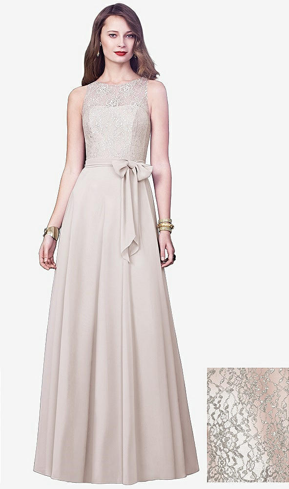 Front View - Blush & Oyster Dessy Collection Style 2924