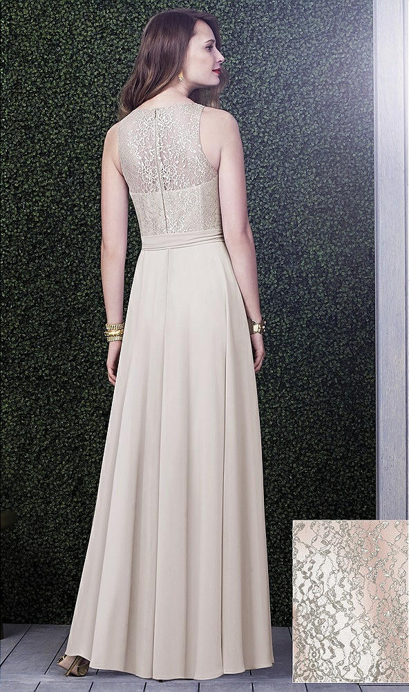 Back View - Blush & Oyster Dessy Collection Style 2924
