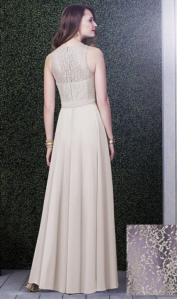 Back View - Lavender & Oyster Dessy Collection Style 2924