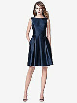Front View Thumbnail - Midnight Navy Dessy Collection Style 2915