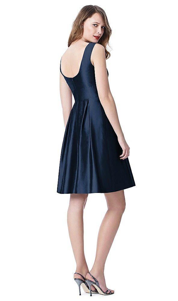 Back View - Midnight Navy Dessy Collection Style 2915