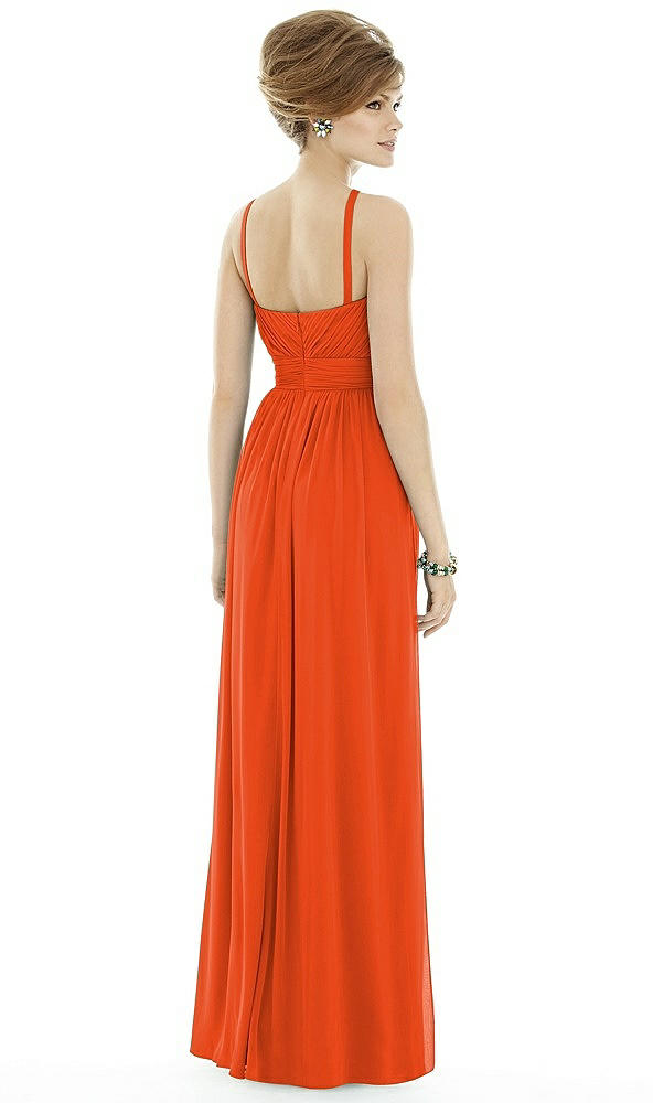 Back View - Tangerine Tango Alfred Sung Style D692