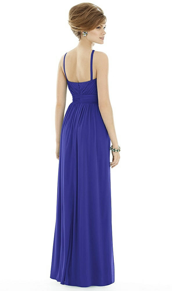 Back View - Electric Blue Alfred Sung Style D692