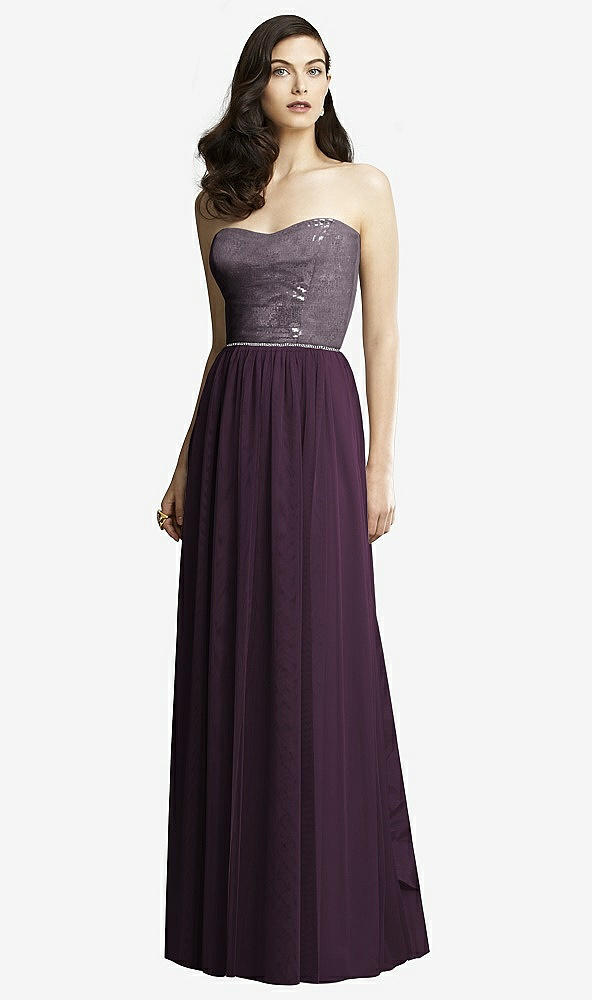Front View - Aubergine Dessy Collection Style 2925