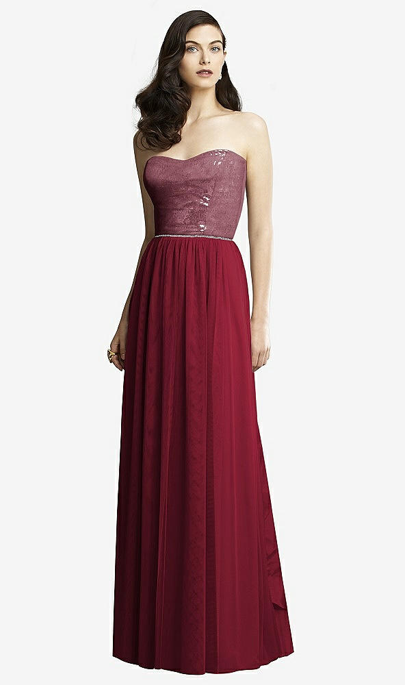 Front View - Burgundy Dessy Collection Style 2925