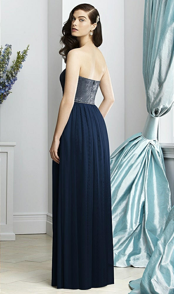 Back View - Midnight Navy Dessy Collection Style 2925