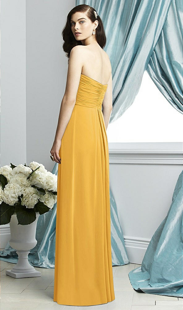 Back View - NYC Yellow Dessy Collection Style 2928