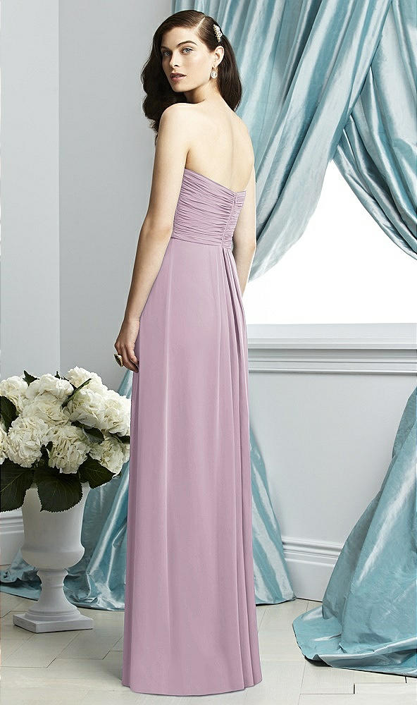 Back View - Suede Rose Dessy Collection Style 2928