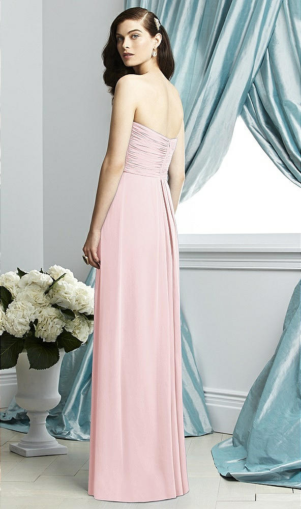 Back View - Ballet Pink Dessy Collection Style 2928