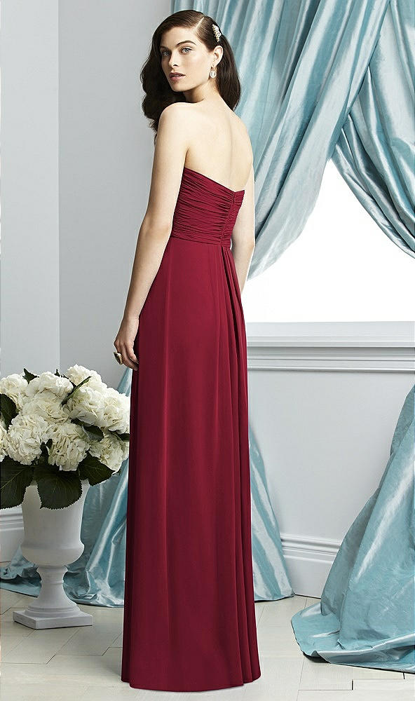 Back View - Burgundy Dessy Collection Style 2928