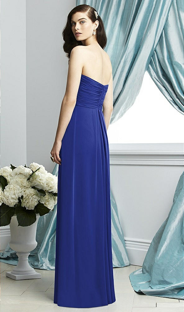 Back View - Cobalt Blue Dessy Collection Style 2928