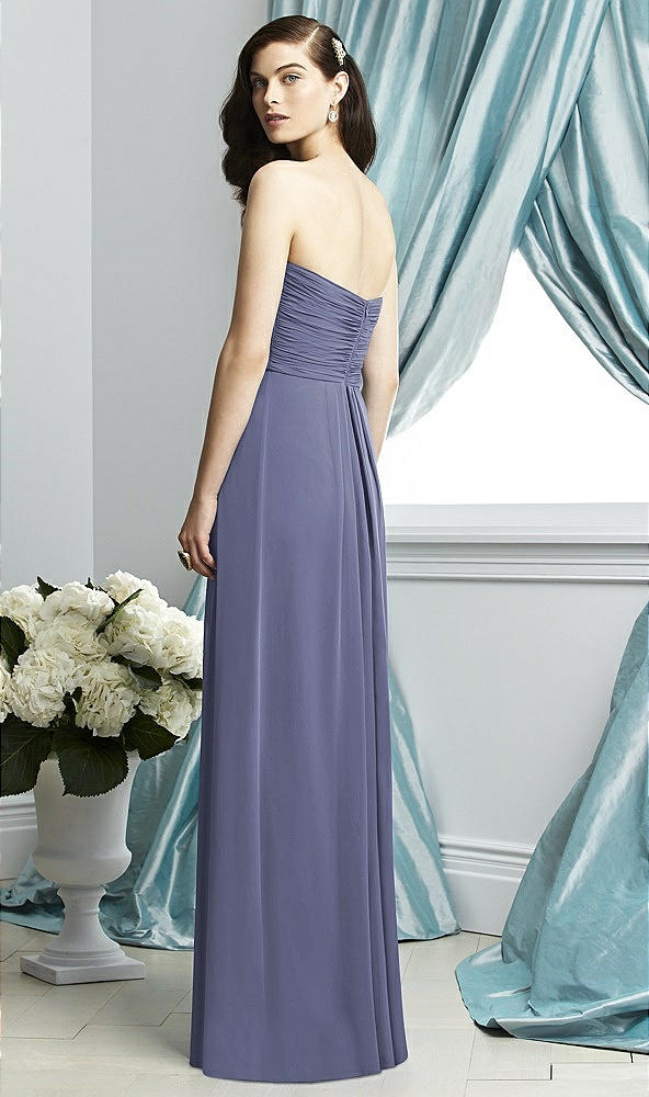 Back View - French Blue Dessy Collection Style 2928