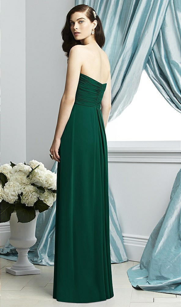 Back View - Hunter Green Dessy Collection Style 2928