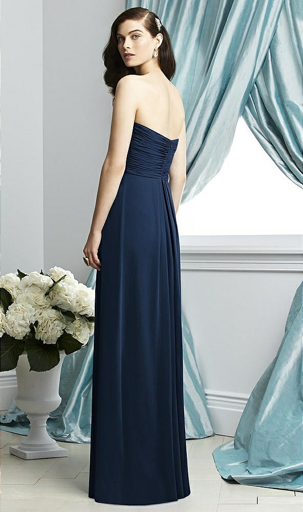 Back View - Midnight Navy Dessy Collection Style 2928