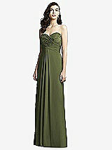 Front View Thumbnail - Olive Green Dessy Collection Style 2928