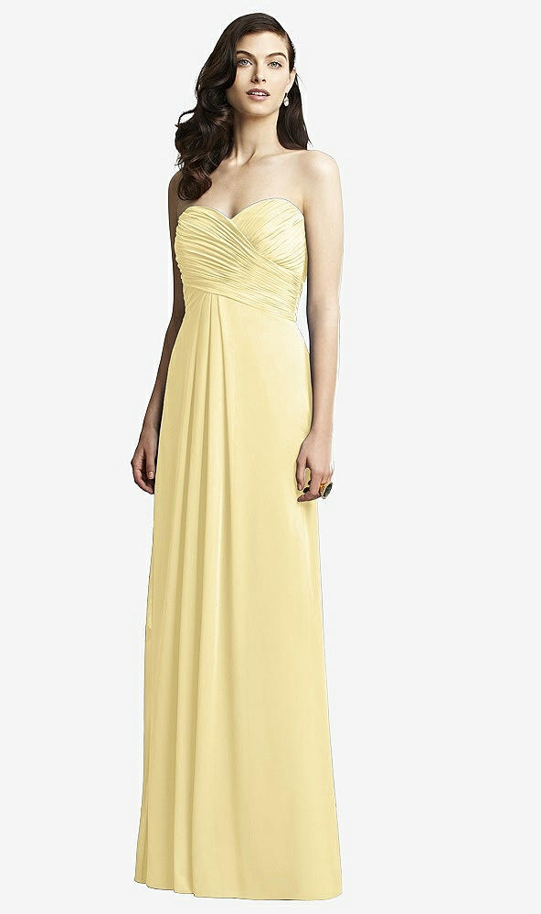Front View - Pale Yellow Dessy Collection Style 2928
