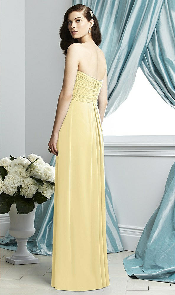 Back View - Pale Yellow Dessy Collection Style 2928