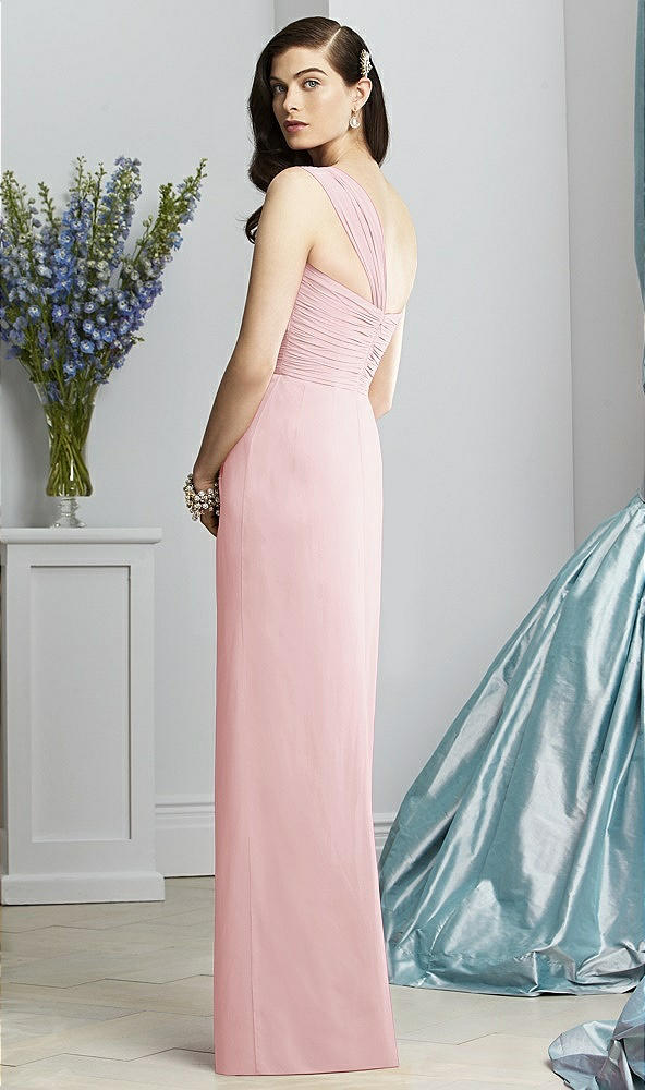 Back View - Ballet Pink Dessy Collection Style 2930