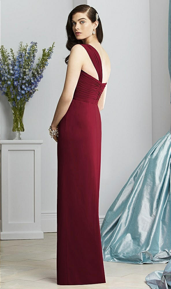 Back View - Burgundy Dessy Collection Style 2930