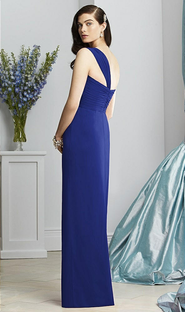 Back View - Cobalt Blue Dessy Collection Style 2930
