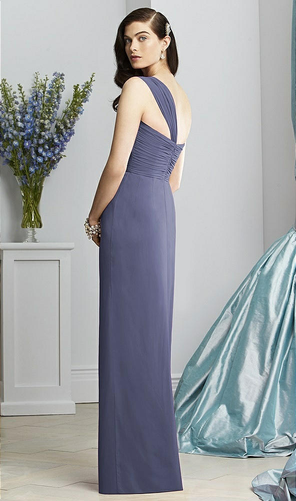 Back View - French Blue Dessy Collection Style 2930