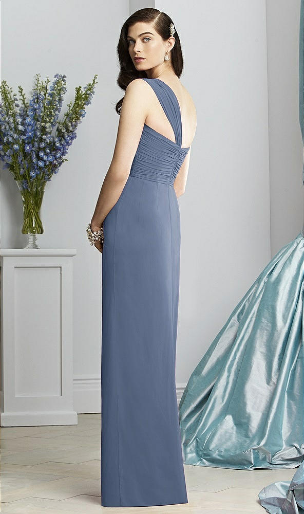 Back View - Larkspur Blue Dessy Collection Style 2930