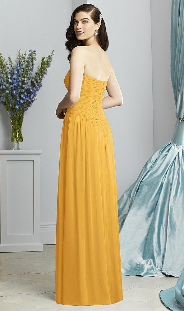 Back View - NYC Yellow Dessy Collection Style 2931