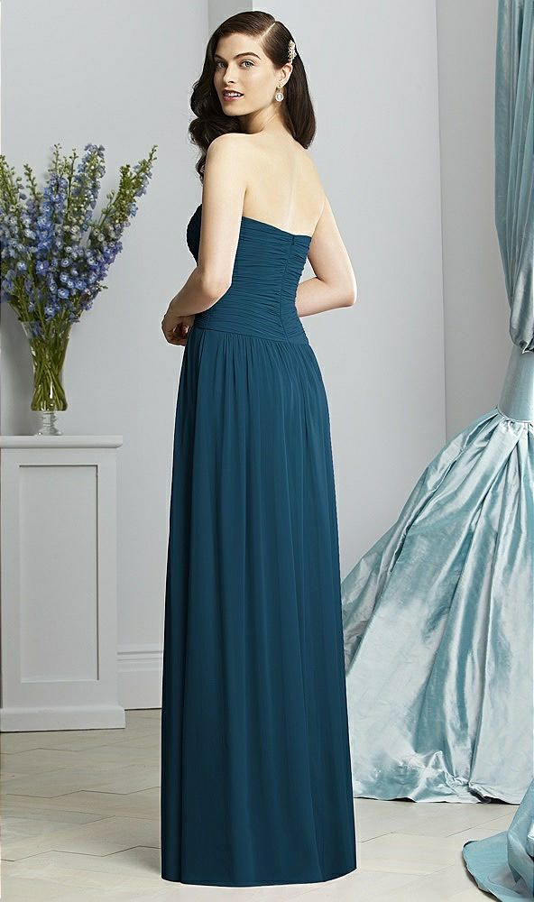Back View - Atlantic Blue Dessy Collection Style 2931