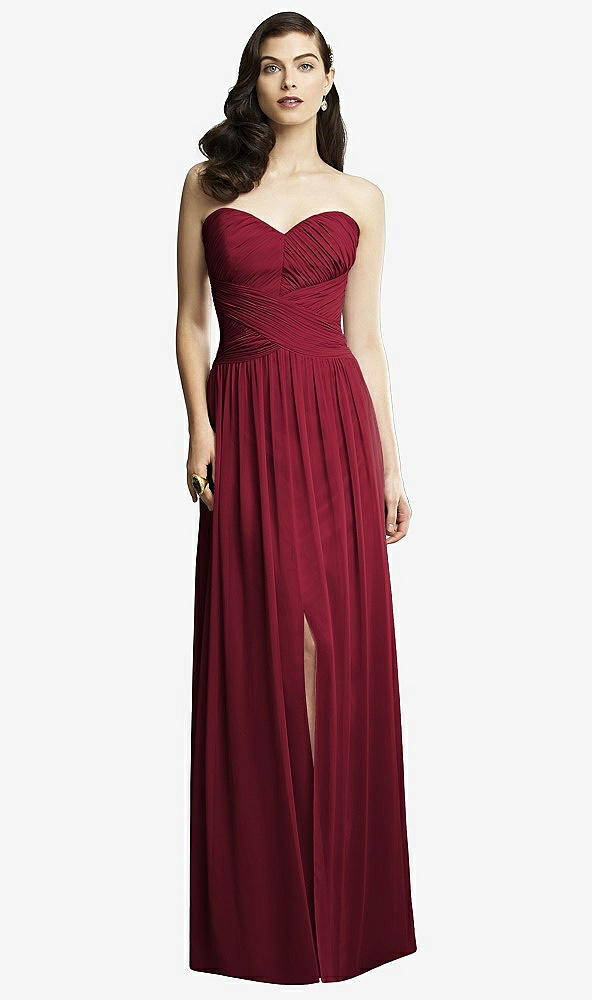 Front View - Burgundy Dessy Collection Style 2931
