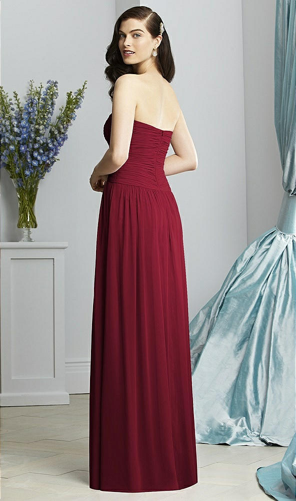 Back View - Burgundy Dessy Collection Style 2931