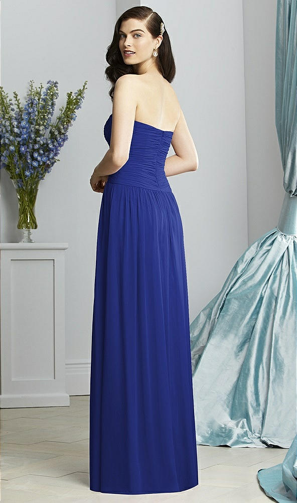 Back View - Cobalt Blue Dessy Collection Style 2931