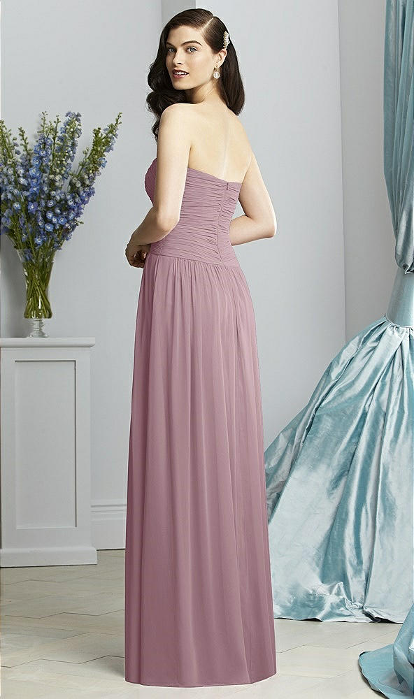 Back View - Dusty Rose Dessy Collection Style 2931