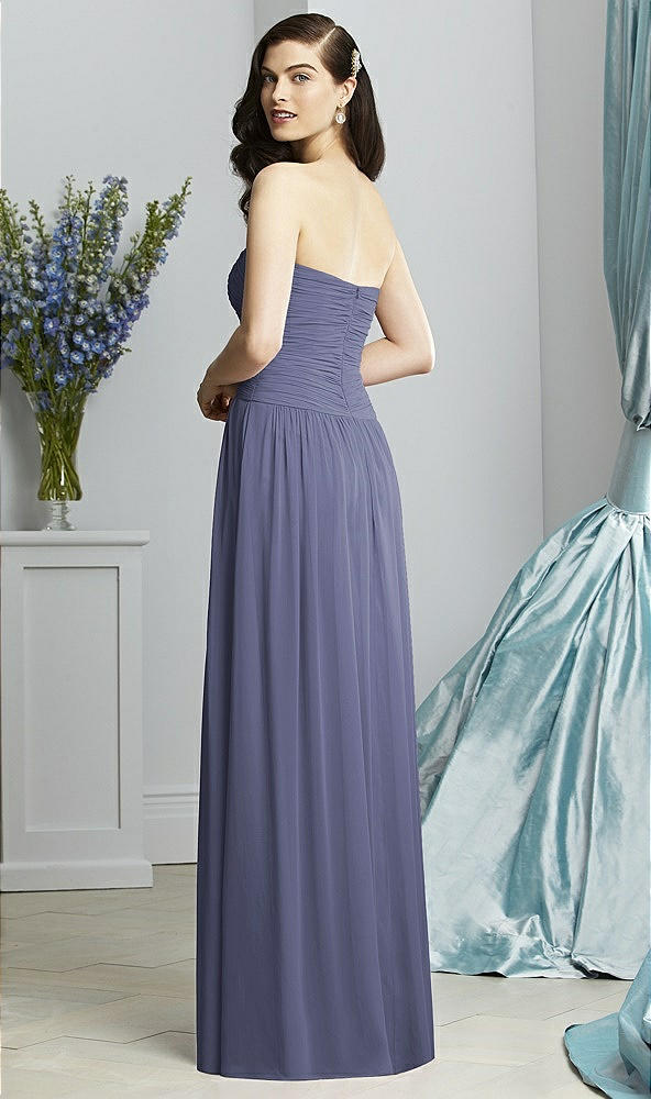 Back View - French Blue Dessy Collection Style 2931