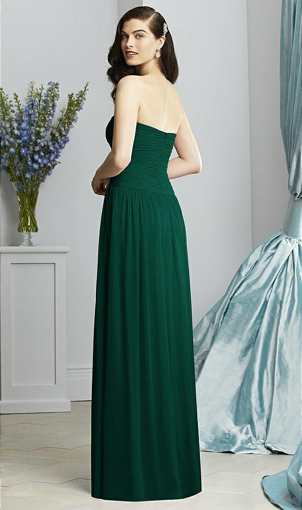 Back View - Hunter Green Dessy Collection Style 2931