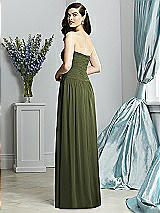 Rear View Thumbnail - Olive Green Dessy Collection Style 2931