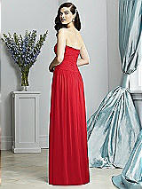 Rear View Thumbnail - Parisian Red Dessy Collection Style 2931