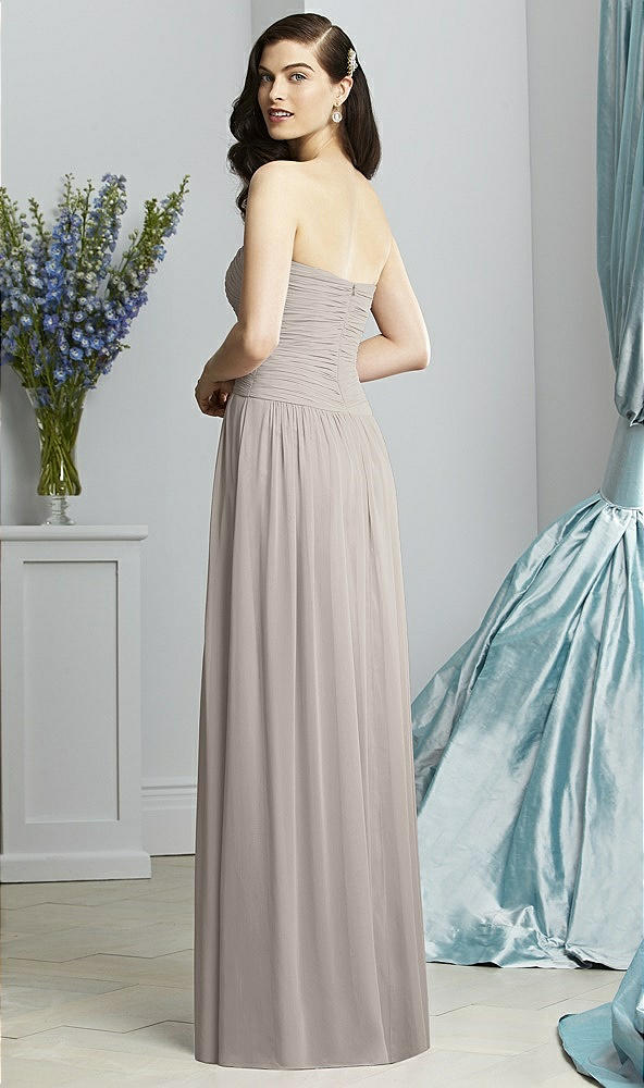 Back View - Taupe Dessy Collection Style 2931