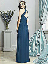 Rear View Thumbnail - Dusk Blue Dessy Collection Style 2932