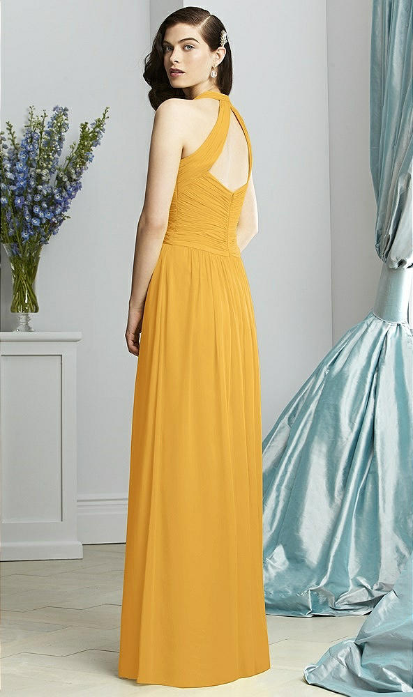 Back View - NYC Yellow Dessy Collection Style 2932