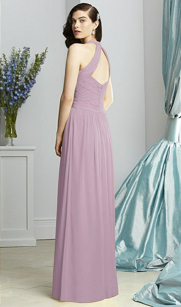 Back View - Suede Rose Dessy Collection Style 2932