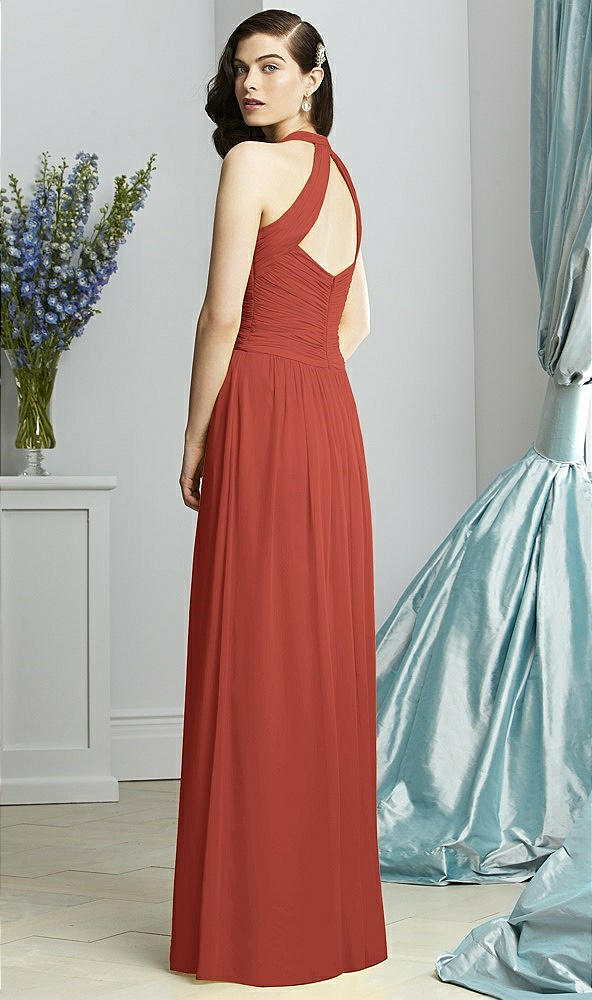 Back View - Amber Sunset Dessy Collection Style 2932