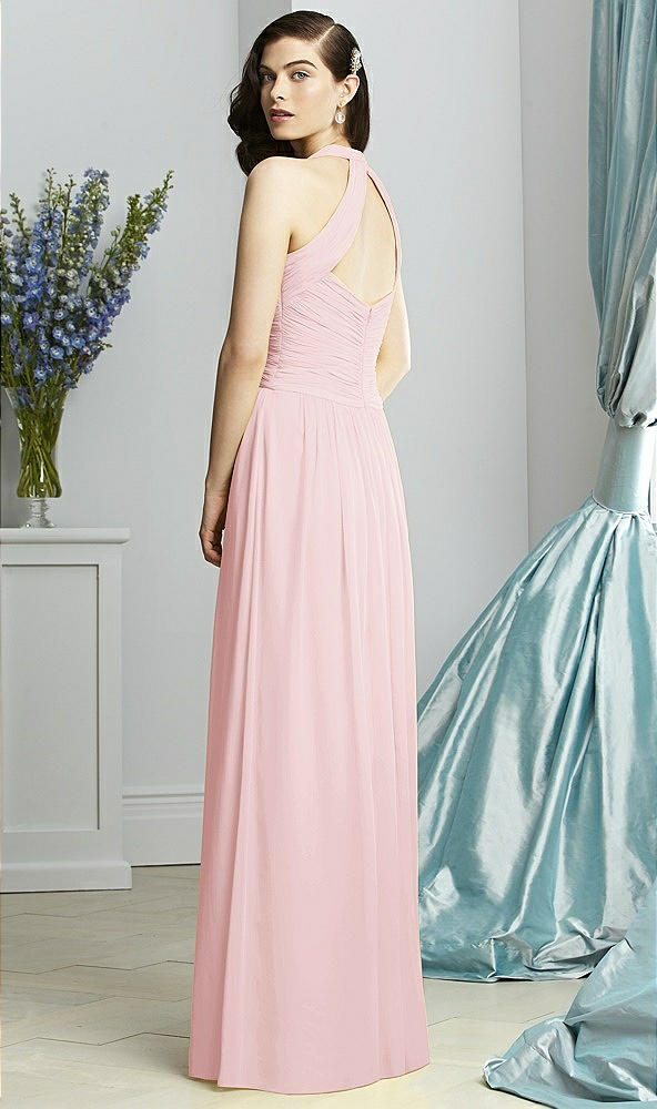 Back View - Ballet Pink Dessy Collection Style 2932