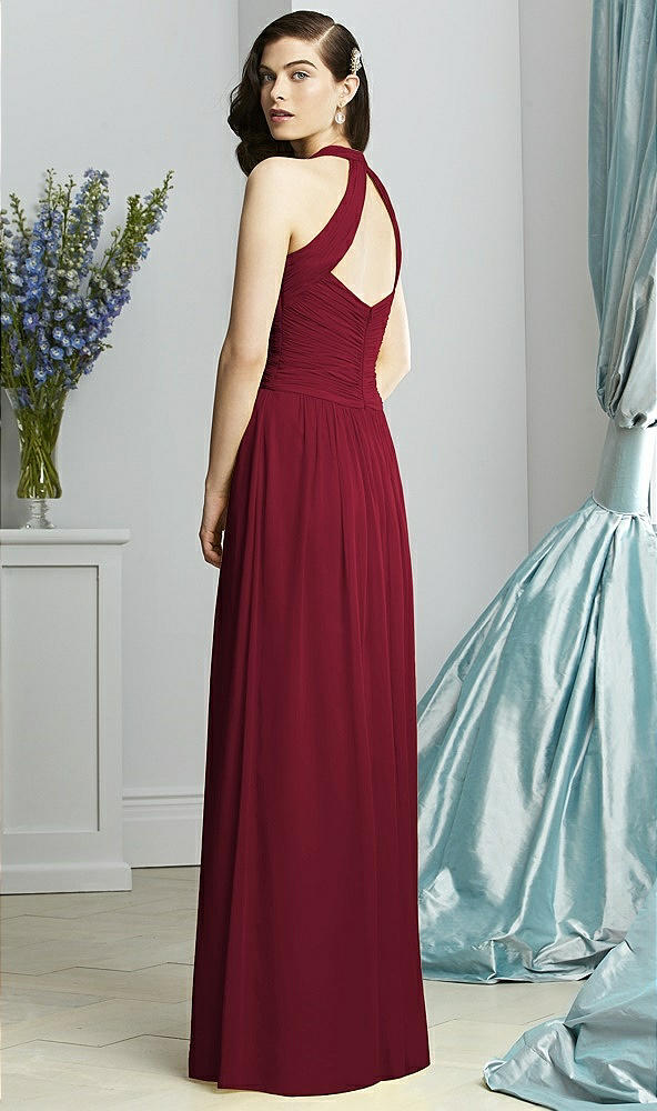 Back View - Burgundy Dessy Collection Style 2932