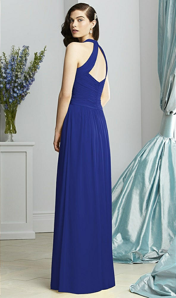 Back View - Cobalt Blue Dessy Collection Style 2932