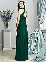 Rear View Thumbnail - Hunter Green Dessy Collection Style 2932