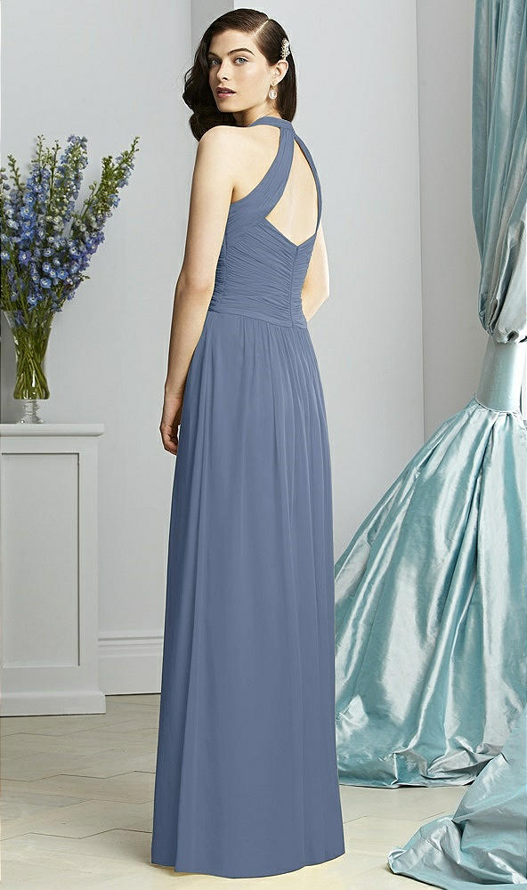 Back View - Larkspur Blue Dessy Collection Style 2932