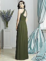 Rear View Thumbnail - Olive Green Dessy Collection Style 2932